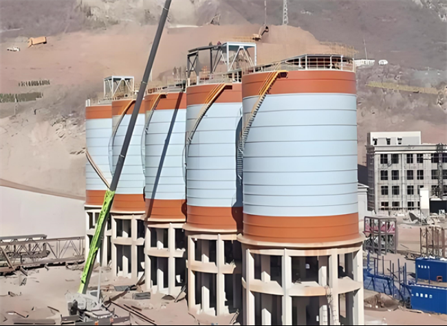 阿拉尔高架钢板仓